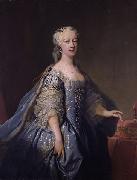 Jean Baptiste van Loo Princess Amellia of Great Britain Sweden oil painting artist